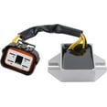 thumbnail image 1 of Ski-Doo MX Z Summit Mach Z Formula III Regulator Rectifier Compatible with 1998-2004 Rotax 443-799cc 2-Stroke Snowmobile 515-175-216 2-Cyl 515-175-491 515-173-200 Voltage, 1 of 2