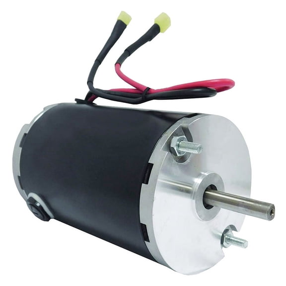 12V Salt Spreader Motor Compatible with 78299 94996 P3035 P3035K 5/16 Inch Shaft Reversible DC Spinner Motor Tailgate Hopper
