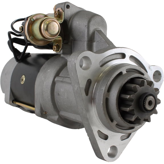 New 12V Starter Motor Compatible With Cat Delco Mack Heavy Duty Truck CH CL CX CT CTP CV FCM LE DMM Series 2000-2007 2008 2009 By Part Numbers 8200288 19011505