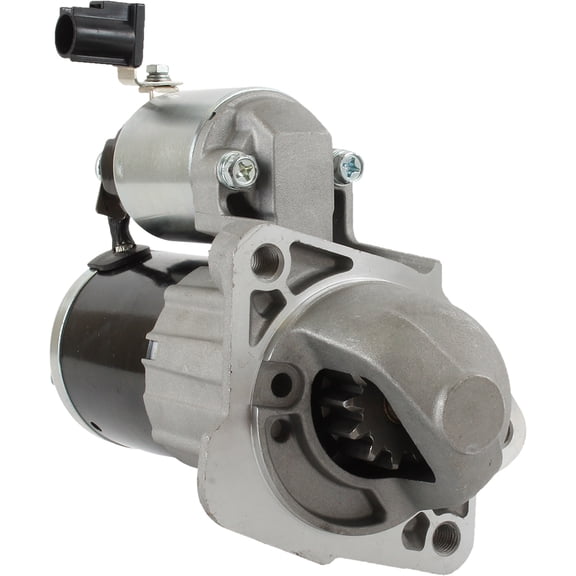 Engine Starter Motor Compatible with 2011-2012 Mitsubishi Mazda Sales: M0T3 1.5L 12V OEM M10-1.25 ZYF3-18-400 ZYF318400 M000T38271 THREADED PMGR CW Direct Fit Replacement New Exact Fit