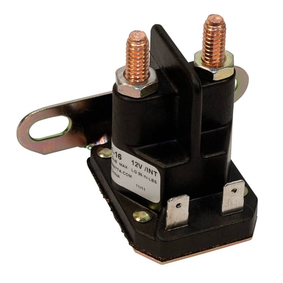 Starter Solenoid Relay Compatible with Craftsman Cub Cadet 725-04439A LT1050 LTX1050 John Deere AM138068 Z225 L110 Bolens MTD Troy-Bilt Lawn Mower Tractor 1211-211