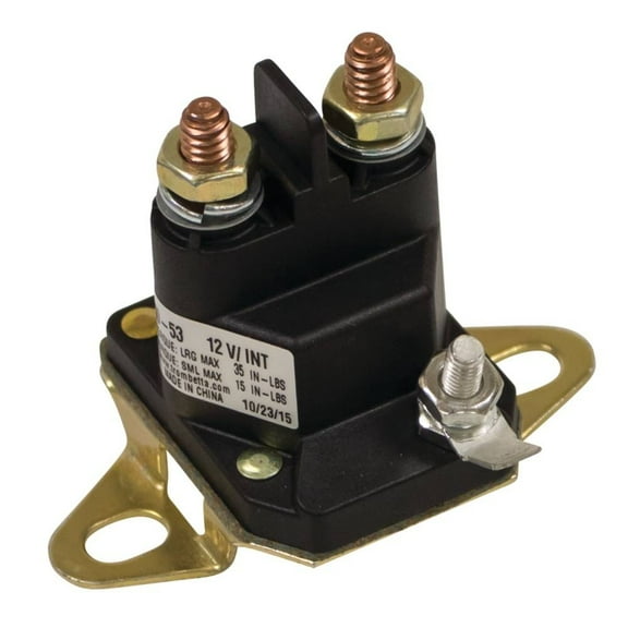New 12V Starter Solenoid Compatible With Murray 40502X50C 405015X92B 38502X70A 38608X92D 40507X14A By Part Numbers 424285 435-097 53490009 24285 134940 7701100MA 1002004MA 4124