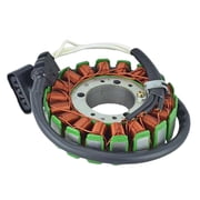 Motorcycle Stator 12V 3-Phase Compatible with 2002-2003 Yamaha YZF-R1 YZFR1 998cc Inline-Four DOHC 20-Valve Fuel Injected Supersport 152HP Replaces 5PW-81410-01-00 5PW814100100