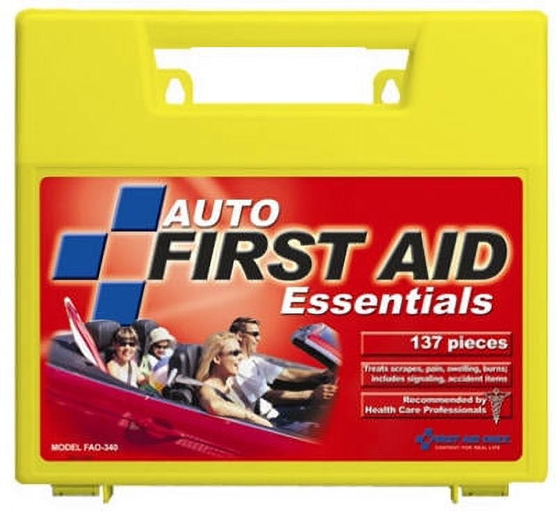 New 137 Piece Auto First Aid Kit Comprehensive Preparedness