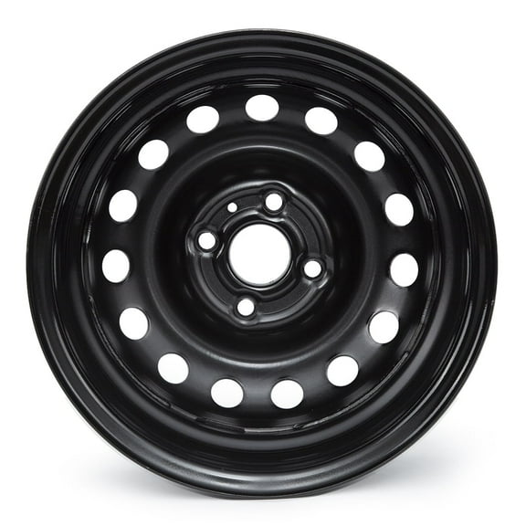 New 14" Black Steel Wheel Rims for Hyundai Accent 2006-2017, 14 X 5.5 inch Replacement Rims