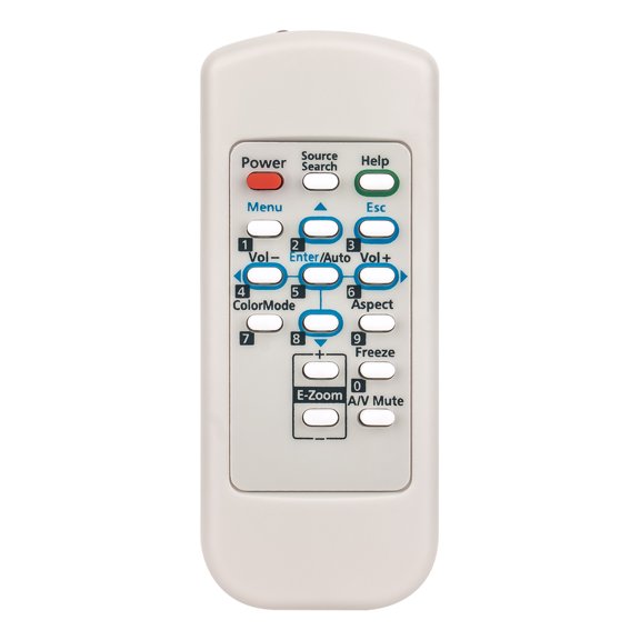 New 145664100 Replace Remote Control compatible with Epson 145664100 PowerLite400W PowerLite410W PowerLite822 PowerLite822P PowerLite83 PowerLite83C PowerLite83V V11H255020 V11H303020 V11H304020