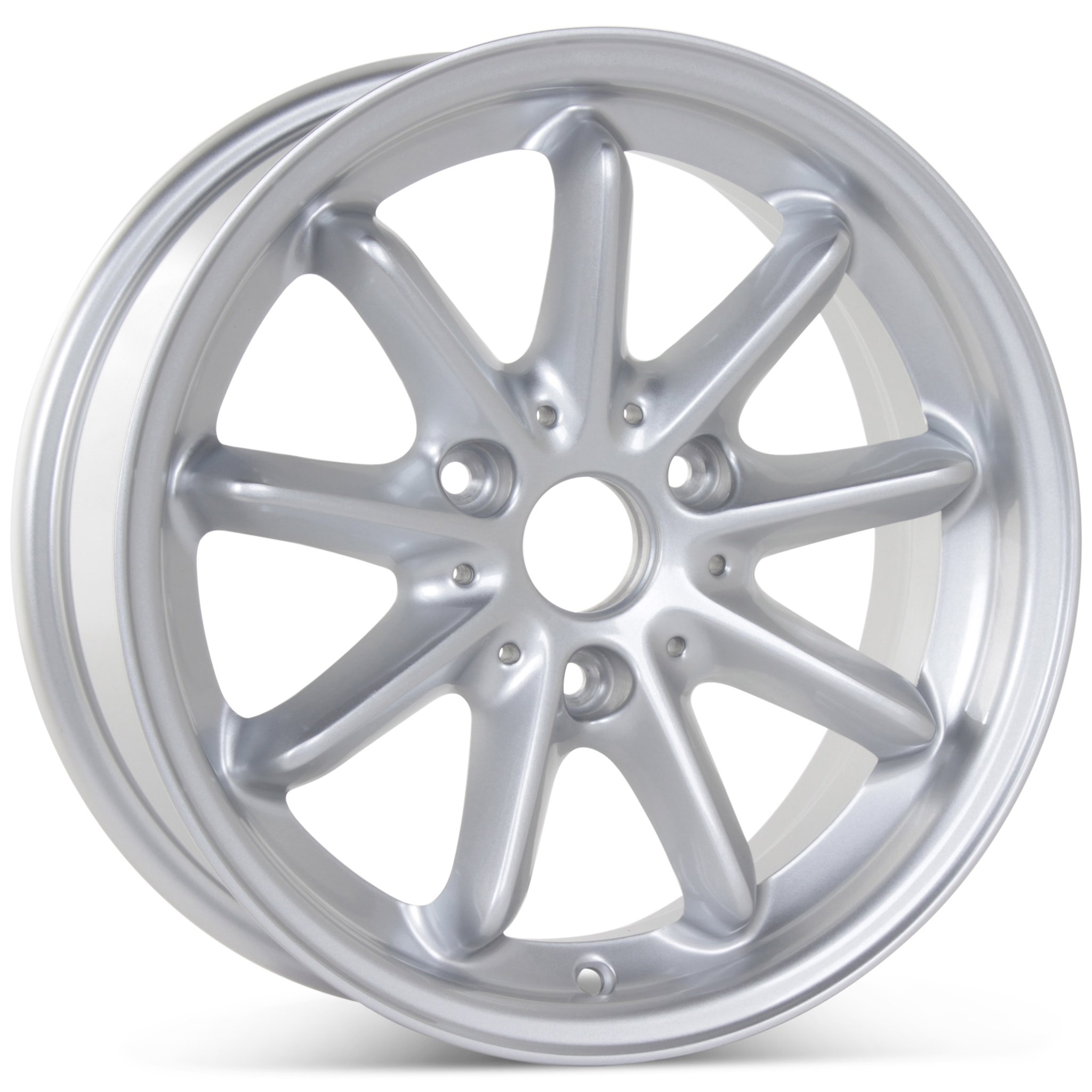 Smart Fortwo 2016 Rear Aftermarket, Replacement Rear Wheel, 15x5.5, Silver - Walmart.com