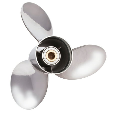 16x17 Stainless Steel LH Propeller Compatible with 2003-2021 DF150 DF175 DF200 DF225 DF250 DF300 150-300 HP 15 Spline 99105-00800-17P 990C0-00810-17P