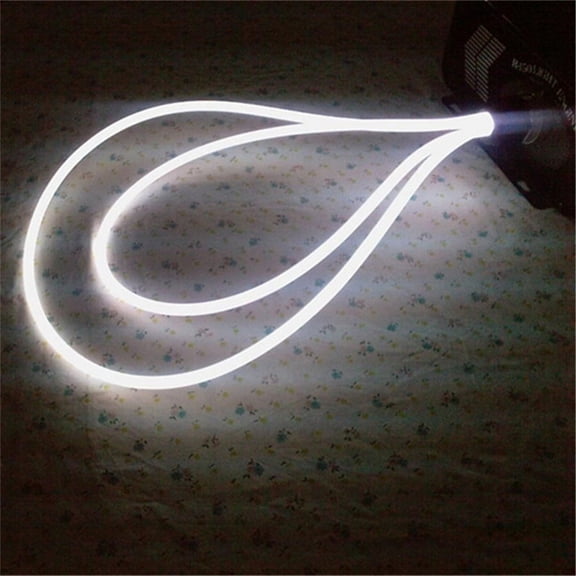 New 150Pcs 2M Light Engine Super Bright 0.75mm end glow PMMA plastic fiber optic cable for Car star ceiling