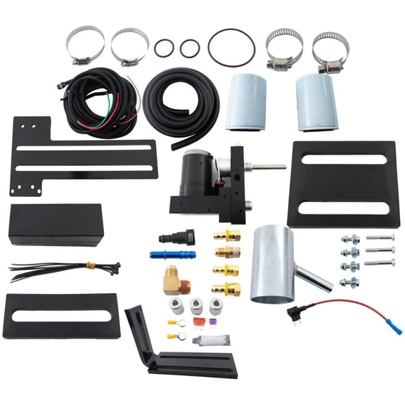 New 165 gph Diesel Fuel Lift Pump System Compatible With Chevrolet GMC Silverado 3500 HD LT 8 Cyl 6.6L Sierra 3500 HD SLT 8 Cyl 6.6L 2001-2010 By TSC10165G A6SABC409