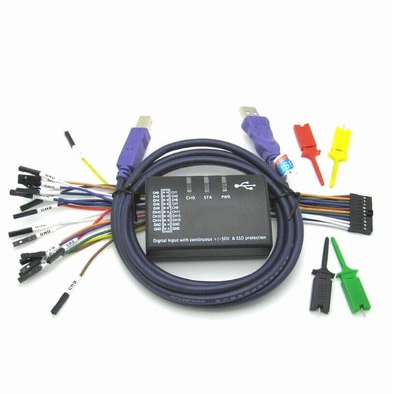 New 16Ch 100MHz USB Logic Analyzer for ARM FPGA