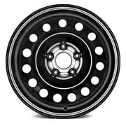 New 16x6.5 Painted Black Steel Wheel for 2011-2017 Hyundai Elantra 5x4.5 16 Hole Replica Steel OE 529103Y100 Hollander 560-70811A Rim