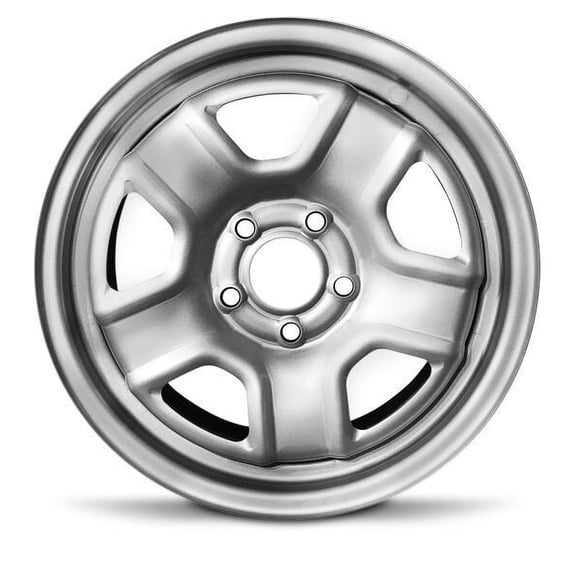 New 16x6.5 inch Wheel for Jeep Patriot (07-17) Silver Painted Steel Rim