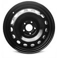 thumbnail image 1 of New 16x6.5 inch Wheel for Mazda 6 (03-08) Black Painted Steel Rim, 1 of 5