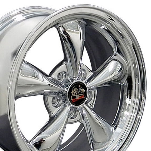 Ford 17 Inch OE Aluminum Wheel for 94-04 Mustang, Chrome Rim, FR01 ...