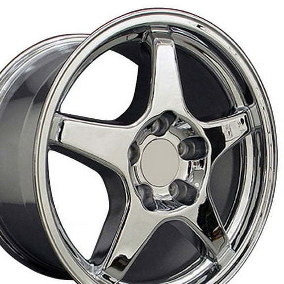 New 17 Inch Chrome Wheel for 88-96 Chevrolet Corvette ZR1 Chrome Rim