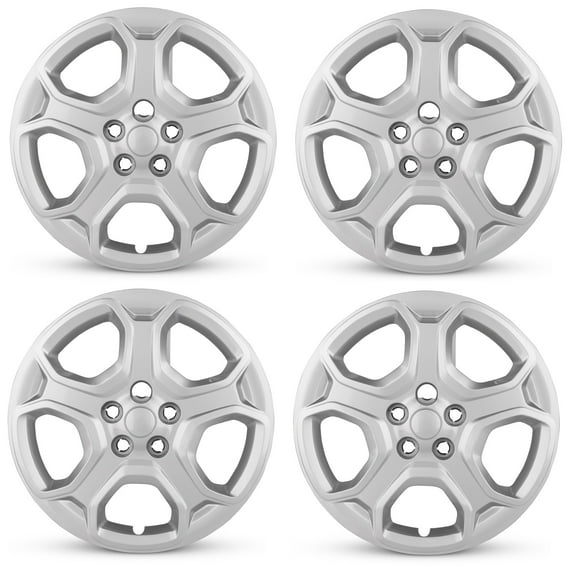 New 17 Inch Hubcaps For 2017-2019 Ford Escape - Set of 4 Silver - Wheel Covers