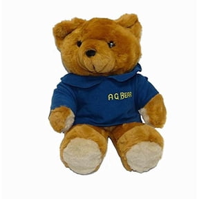 New 17" Vintage 1985 A.G. Brown Teddy Bear Stuffed Animal Plush Toy W/ Voice Box