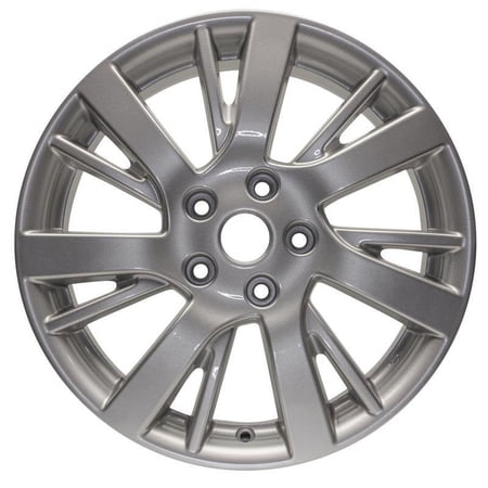 New 17" x 6.5" Replacement Alloy Wheel (ALY62601U20N) fits Nissan Sentra 2015 2016