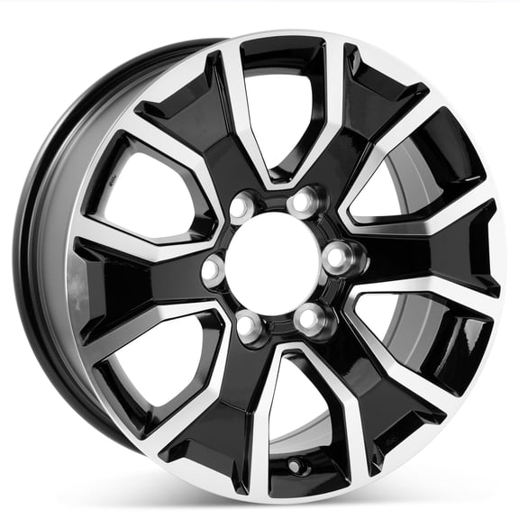 New 17" Replacement Alloy Wheel for 2020-2023 Toyota Tacoma TRD Sport 75259 Black Machined