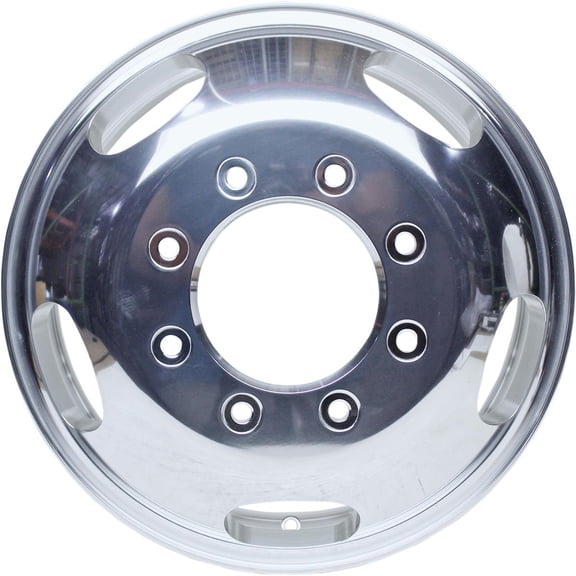 New 17x6.5 Inch Aluminum Wheel Rim 5 Spoke Polished Fits 2005-2021 Ford F-350