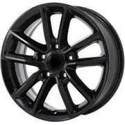New 17x6.5 Inch Aluminum Wheel Rim Fits 20-21 Dodge Grand Caravan 10 Spoke Black