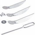 thumbnail image 1 of New 18-1/2-Inch One-Touch Cleaning System Kit For Weber Grill 90992 3618 90719, 1 of 6