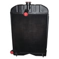 thumbnail image 1 of OEM Grade Radiator Compatible with Massey Ferguson 135 135-UK 148 20 2135 Copper Core Gas and Diesel Perkins Continental with Pressure Cap Replaces 1660499M92 194275M93, 1 of 1