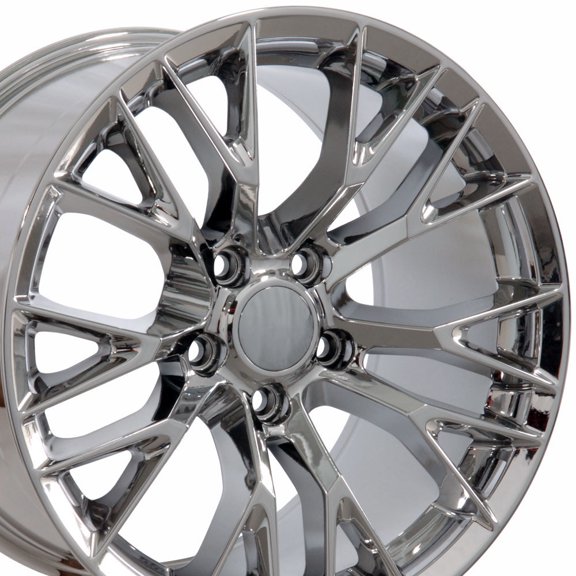 New 18 Inch Aluminum Wheel for 88-04 Chevrolet Corvette Chrome Rim