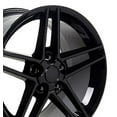 thumbnail image 1 of New 18 inch Aluminum Wheel for 88-04 Chevrolet Corvette Black Rim, 1 of 4