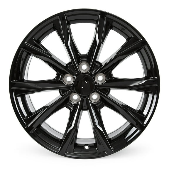 New 18 x 7.5 Inch Gloss Black Wheels Rims for 2023-2025 Honda CR-V