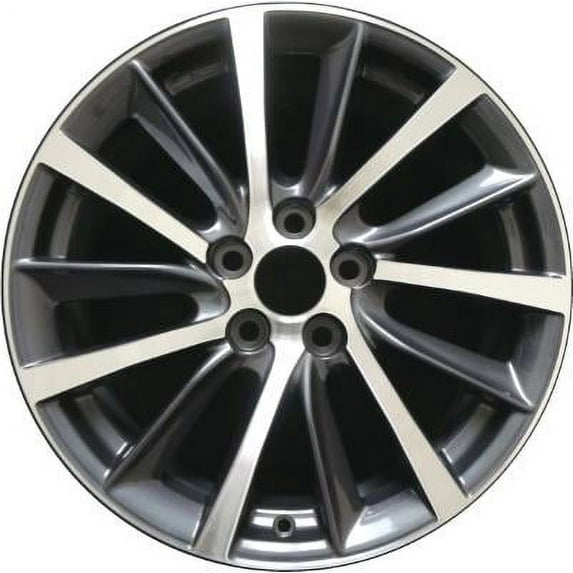 New 18" x 7.5" Replacement Alloy Wheel (ALY75214U35N) fits Toyota Highlander 2017-2020