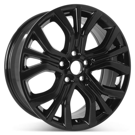 New 18" x 7" Replacement Wheel for Mitsubishi Outlander 2016 2017 2018 2019 Rim All Black 97498 10408