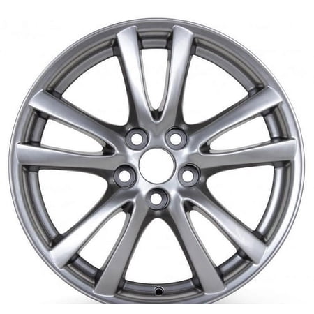 New 18 x 8.5 Rear Replacement Wheel for Lexus IS250 IS350 RWD 2006 2007 2008 Rim 74214 Hypersilver