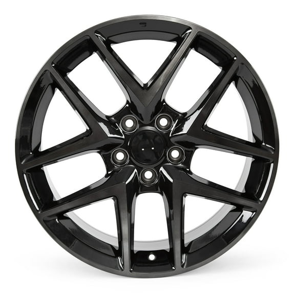 New 18" x 8" Alloy Wheel Rim 2022-2025 for Honda Civic, 18 Inch Machined Smoked Black Replacement Wheels