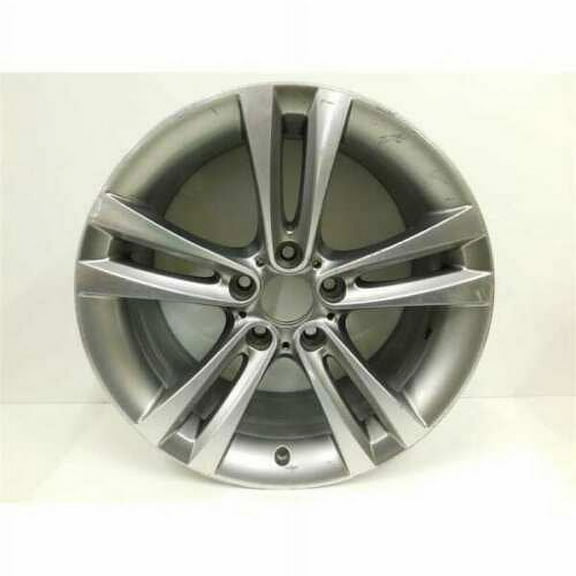 New 18x8 Inch Aluminum Wheel Rim 10 Spoke Medium Grey Fits 2012-2018 BMW 320i