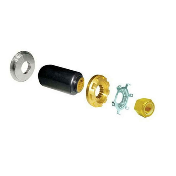 Marine Propeller Hub Kit Compatible with Mercury Verado Pro XS MerCruiser Alpha Bravo 1.25 Inch Propshaft 19 Spline RBX-123 Mariner 100HP 115HP 140HP 250HP 300HP 40HP 50HP 60HP 75HP