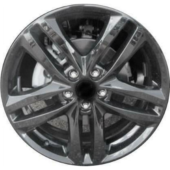 New 19x7.5 Inch Aluminum Wheel Rim 10 Spoke Black Fits 20-21 Chevrolet Equinox