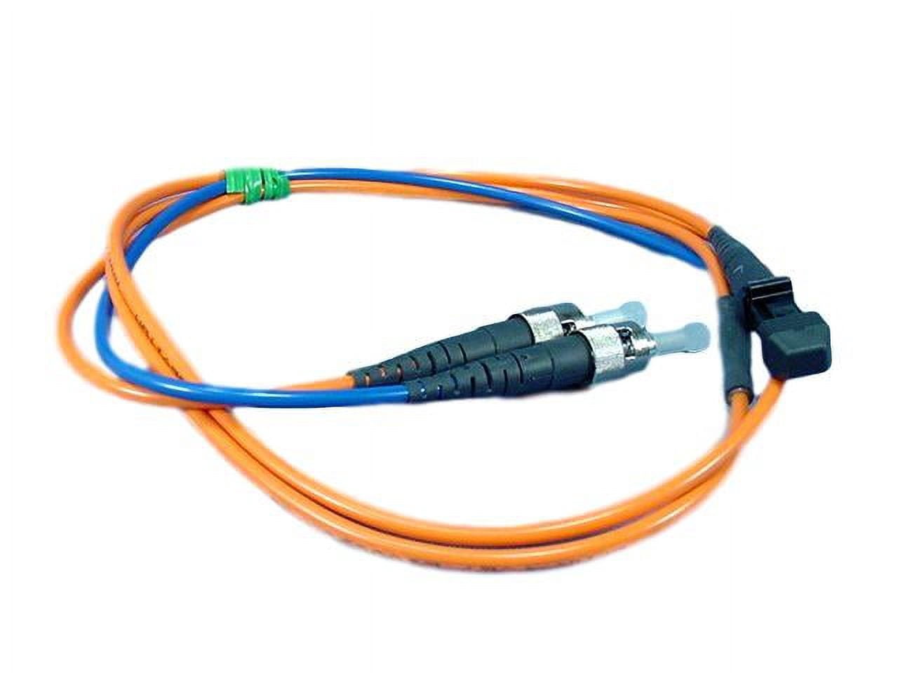 New 1M Leviton Fiber Optic Multi-Mode Duplex Patch Cable Cord MT-RJ ST ...