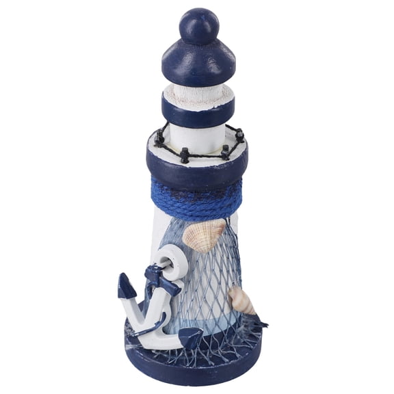 New 1Pc Small Lighthouse Sea Decoration Decorative Boats Ornament Decor Resin Lighthouse Decornautical Themed Adorn