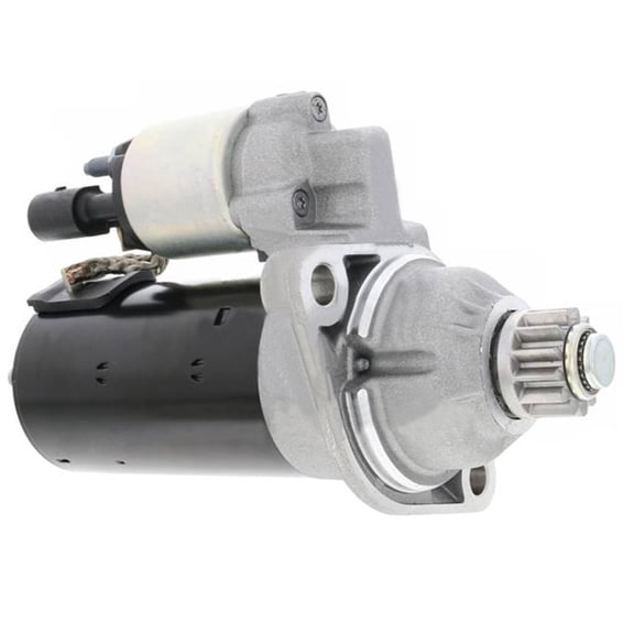 Starter 12 Volt 2.0KW Compatible with Volkswagen 02M911021P Atlas 3.6L VR6 2018-2023 Atlas Cross Sport 3.6L VR6 2020-2023 CCW 13T PLGR Flange Mount Starter Motor