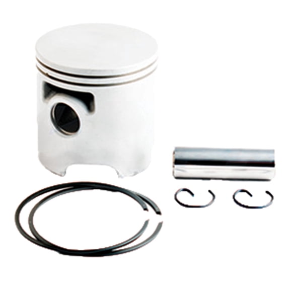 Outboard Piston Kit .040 Oversize Compatible with 1994-2006 Mercury 15HP 20HP 25HP 2-Stroke Mercosil Block 767-879878T6 821968A3 855283T3