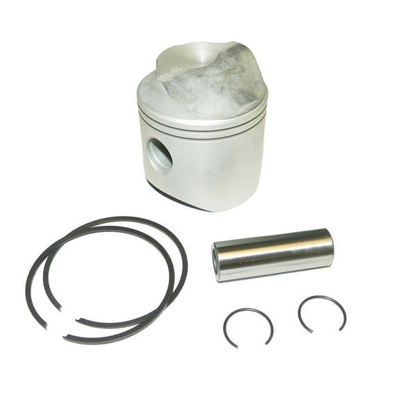 Outboard Piston Kit .040 Oversize Compatible with 1972-1997 Mercury 40HP 45HP 50HP 2-Stroke 4-Cylinder Cross Flow 743-5172A6 780-9229A