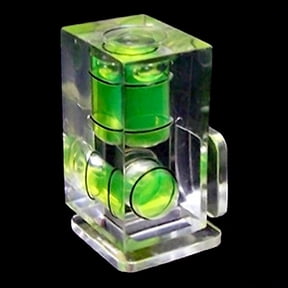 New 2 Axis Bubble Spirit Level Hot Shoe Cover cap For Camera DSLR Hot J1 W6S2