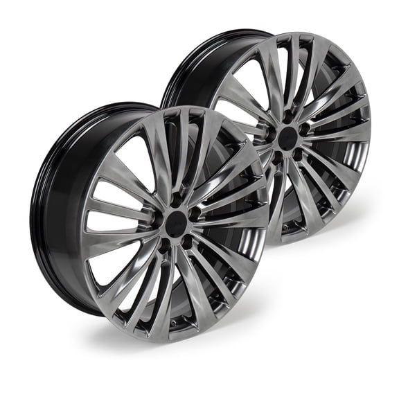 New 2-Pack Aluminum 20 in Wheel Replacement Wheel Rim for Toyota Highlander 2020-2022