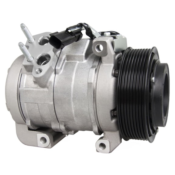 A/C Compressor Compatible with 2016-2019 Ram 2500 3500 6.7L L6 Cummins Turbo Diesel ST SLT Laramie Crew Cab 10S17C 8-Groove 120mm R-134a R-1234yf PAG 46 New Replaces 55111444AC