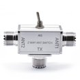 thumbnail image 1 of New 2 Way CB/HAM Antenna Coax Switches with OFF/Ground Protection 100W 1-30MHz Manual Coaxial Antenna Switches BNC,1 * 2 Way ant switch,Silver, 1 of 6