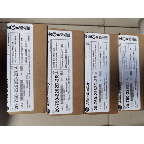 New 20-750-2262D-2R 750 115V I/O Module 207502262D2R