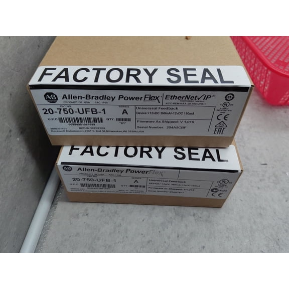 New 20-750-UFB-1 Allen Bradley Sealed In Box 750 Universal Feedback AB Module
