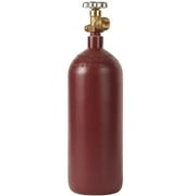 New 20 Cu ft Steel Nitrogen Cylinder with CGA580 Valve Industrial DOT Approved - Ships Empty